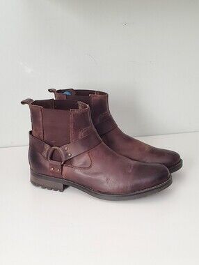 Ikon Men's Leather Boots Size 12